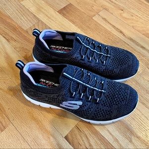 Skechers memory foam slip on sneakers